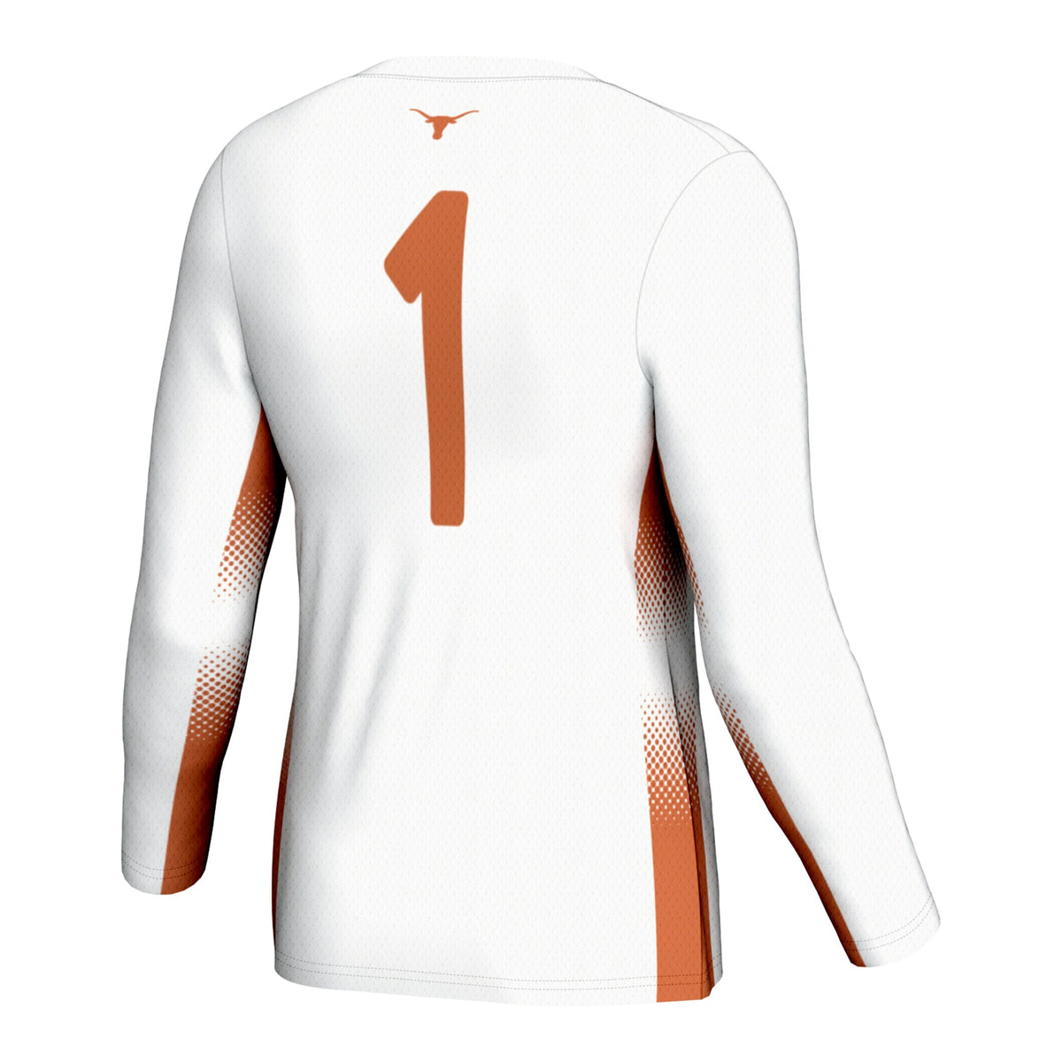 #1 Texas Longhorns GameDay Greats Lightweight Volleyball Jersey - White