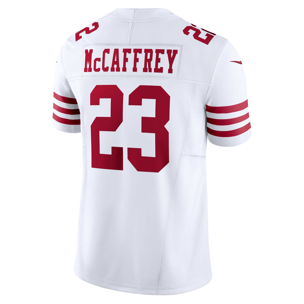 San Francisco 49ers Christian McCaffrey White Vapor F.U.S.E. Limited Jersey