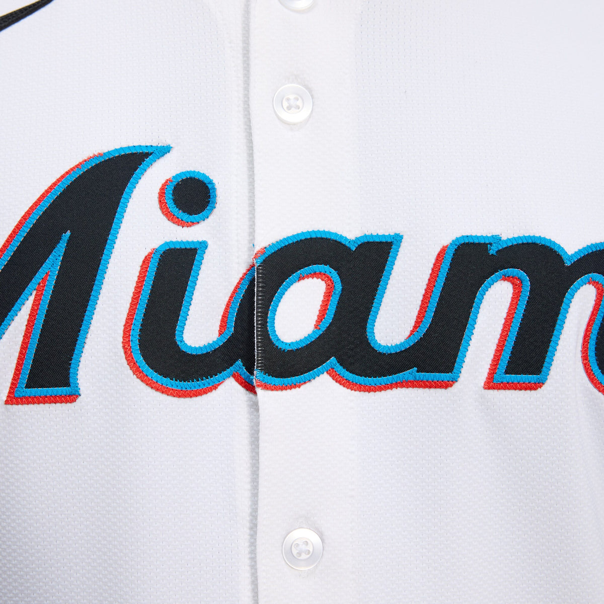 Miami Marlins White Home Elite Jersey