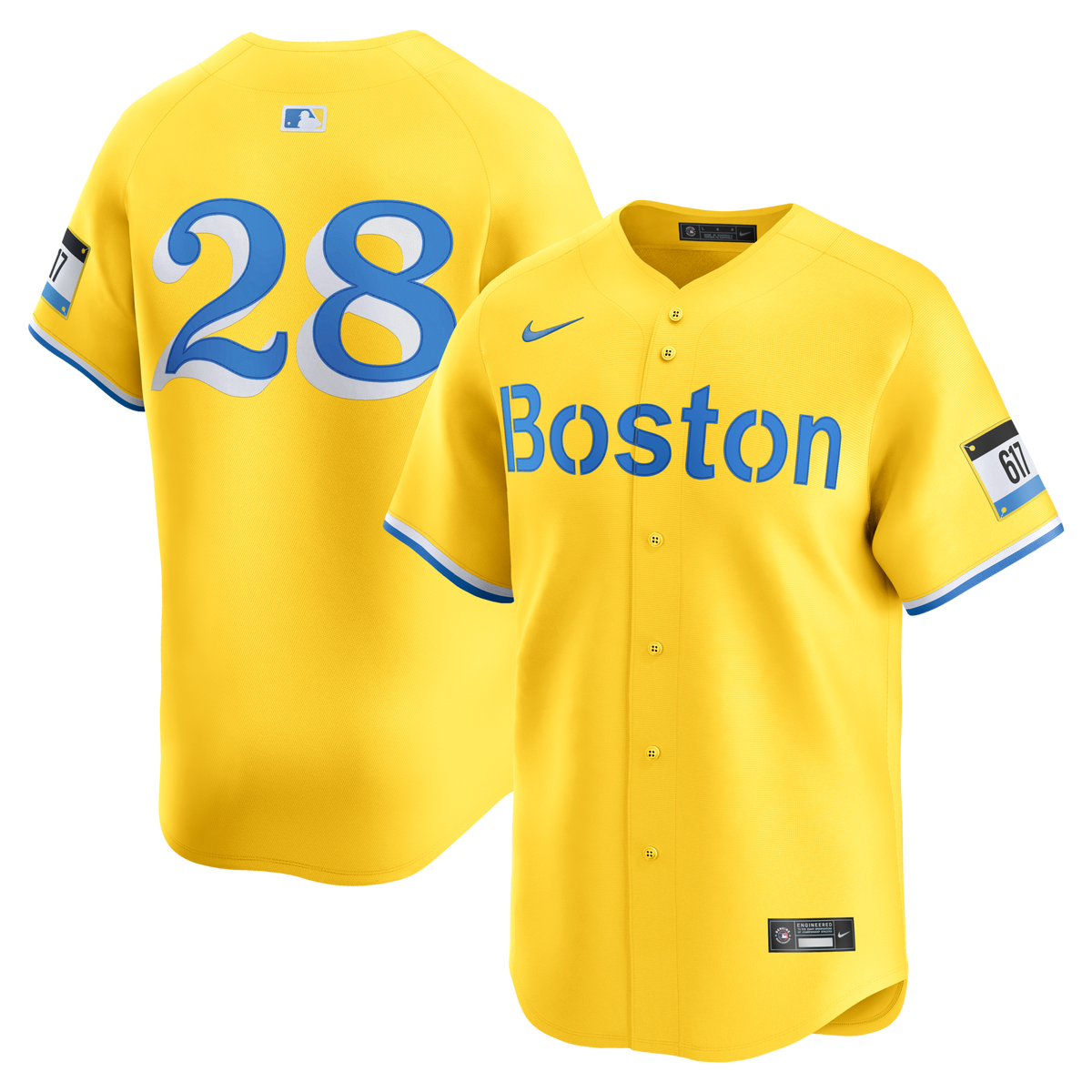 Boston Red Sox Kristian Campbell Gold Alternate Limited Jersey