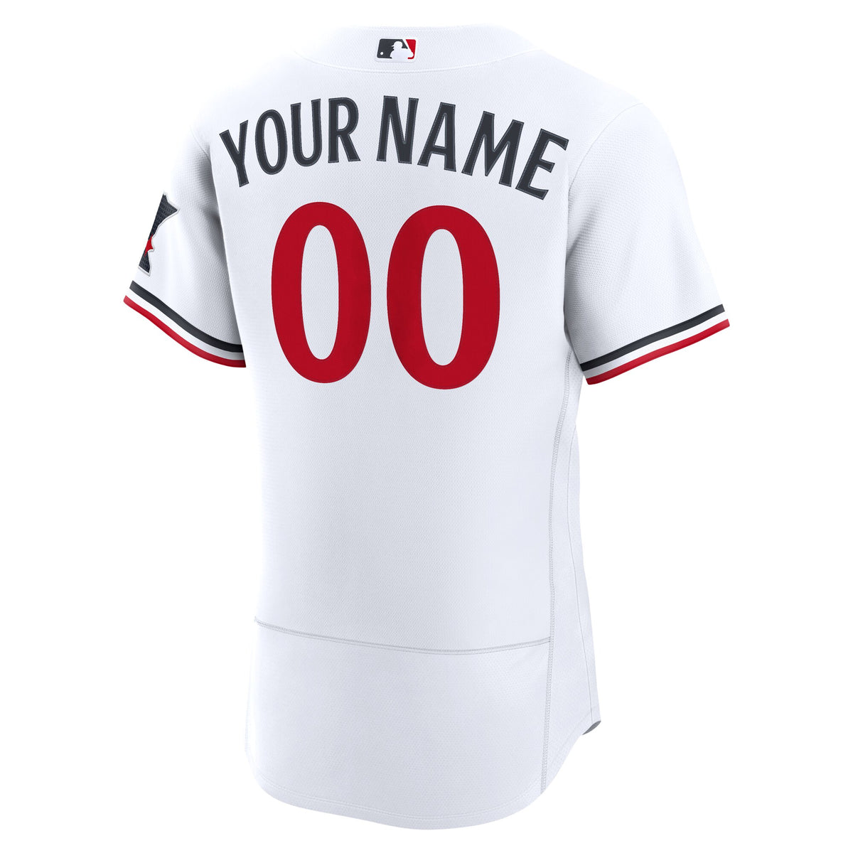 Minnesota Twins White Home Authentic Custom Jersey