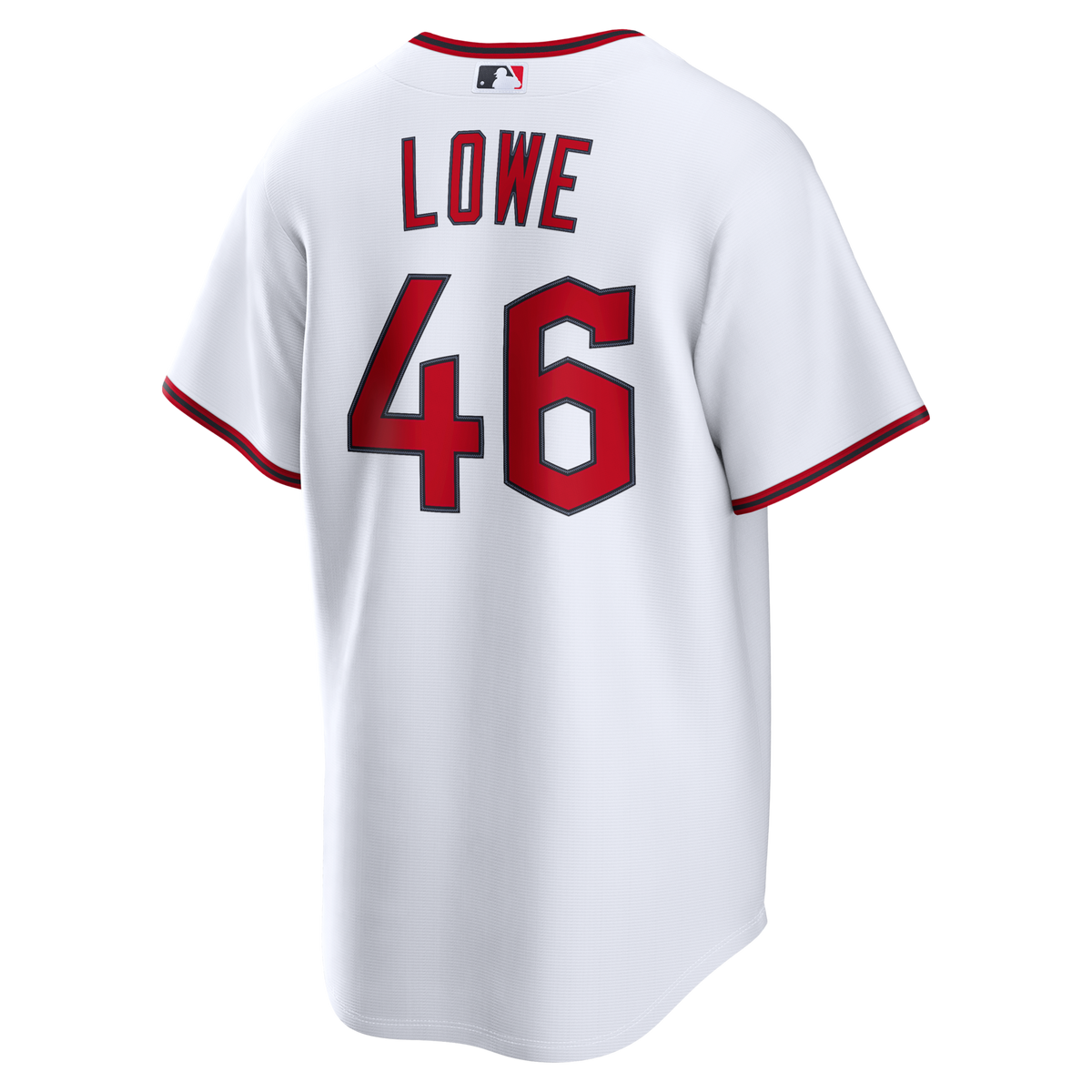 Cleveland Guardians Nathaniel Lowe White Home Replica Jersey