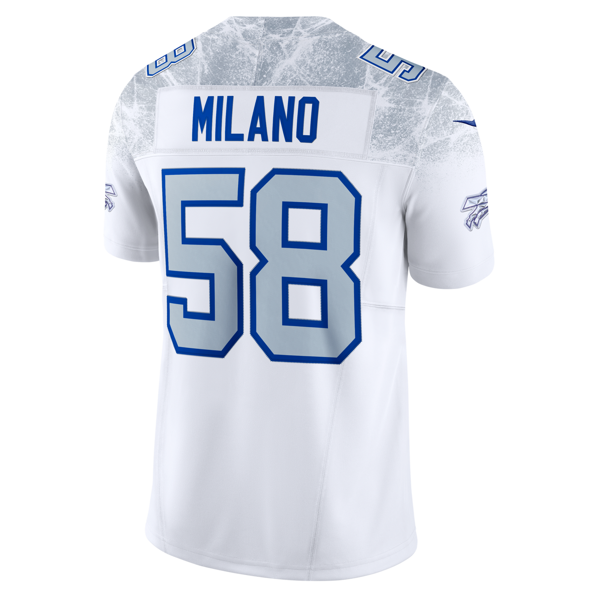 Buffalo Bills Matt Milano White 2025 Rivalries Collection Stitched Limited Jersey