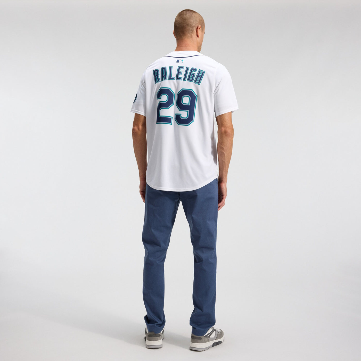 Seattle Mariners Cal Raleigh Nike White Home Limited Player Jersey