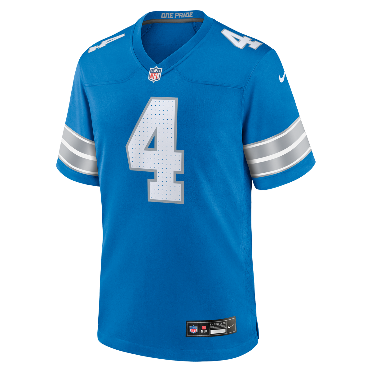 Detroit Lions D.J. Reed Blue Team Game Jersey