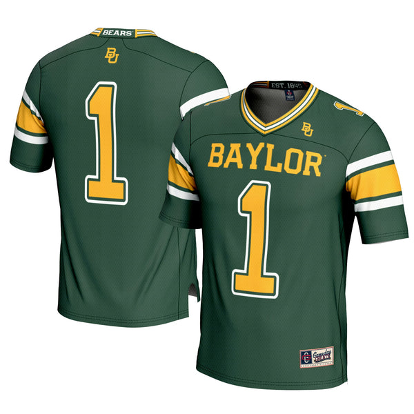 GameDay Greats #1 Green Baylor Bears Football Jersey