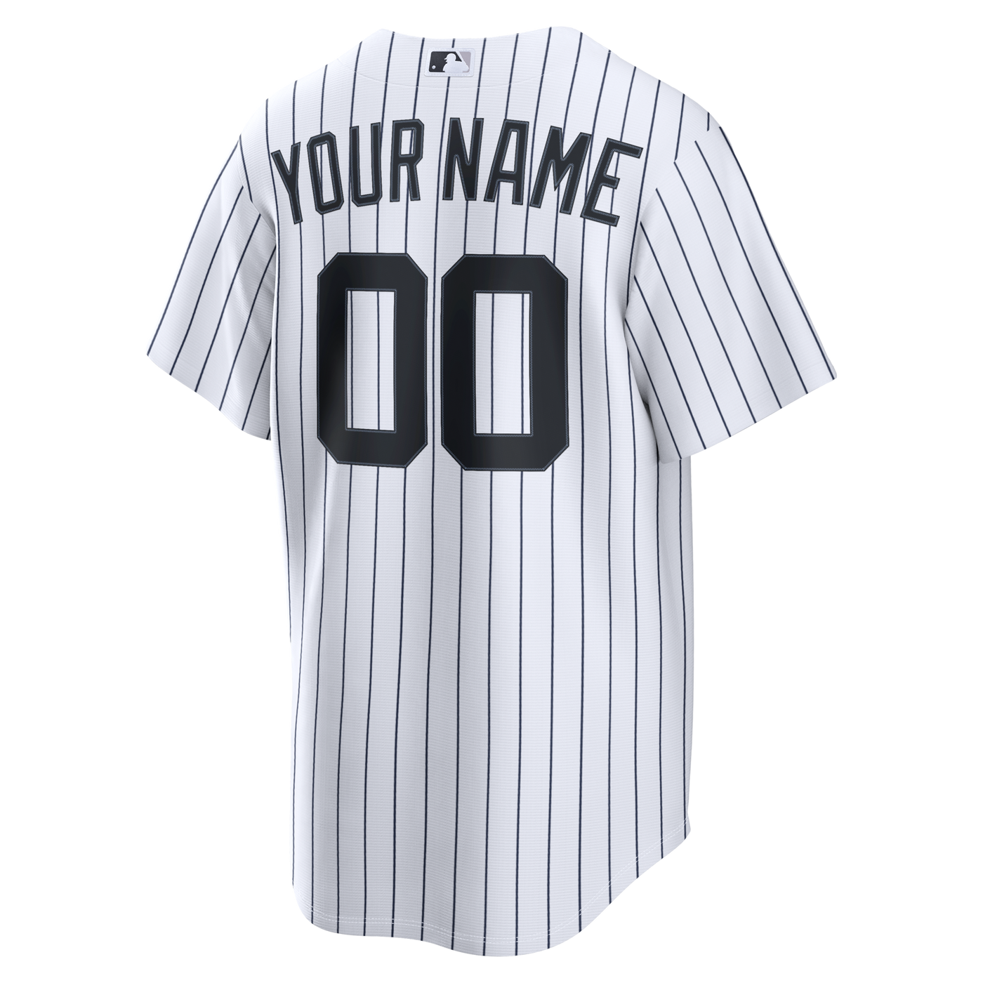 New York Yankees Nike White Home Replica Custom Jersey