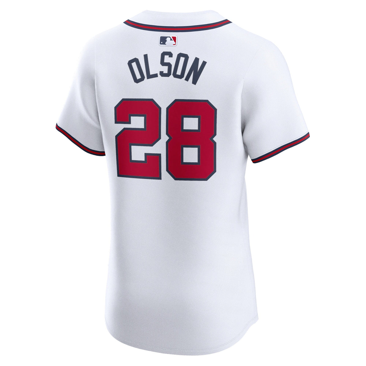 Atlanta Braves Matt Olson White Home Elite Player Jersey