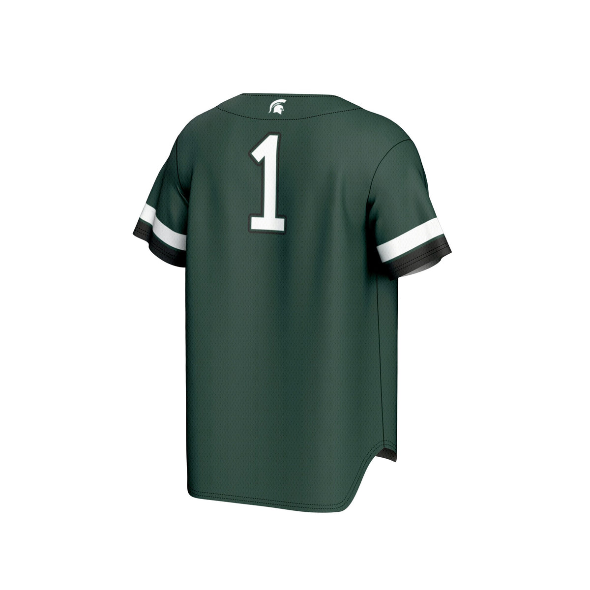 #1 Michigan State Spartans GameDay Greats Lightweight Collegiate Baseball Fashion Jersey - Green