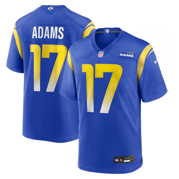 Los Angeles Rams Davante Adams Royal Game Player Jersey