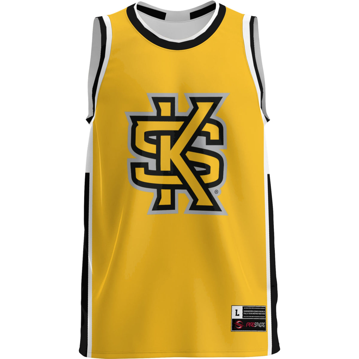 Kennesaw State Owls GameDay Greats Lightweight Basketball Jersey - Gold