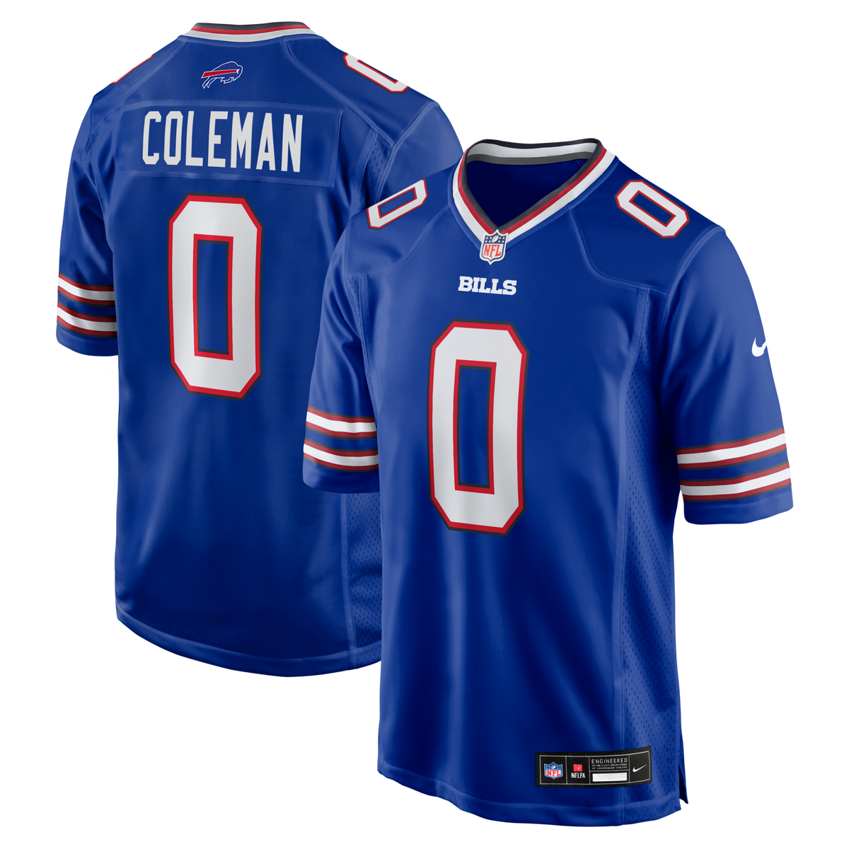 Buffalo Bills Keon Coleman Royal Player Game Jersey