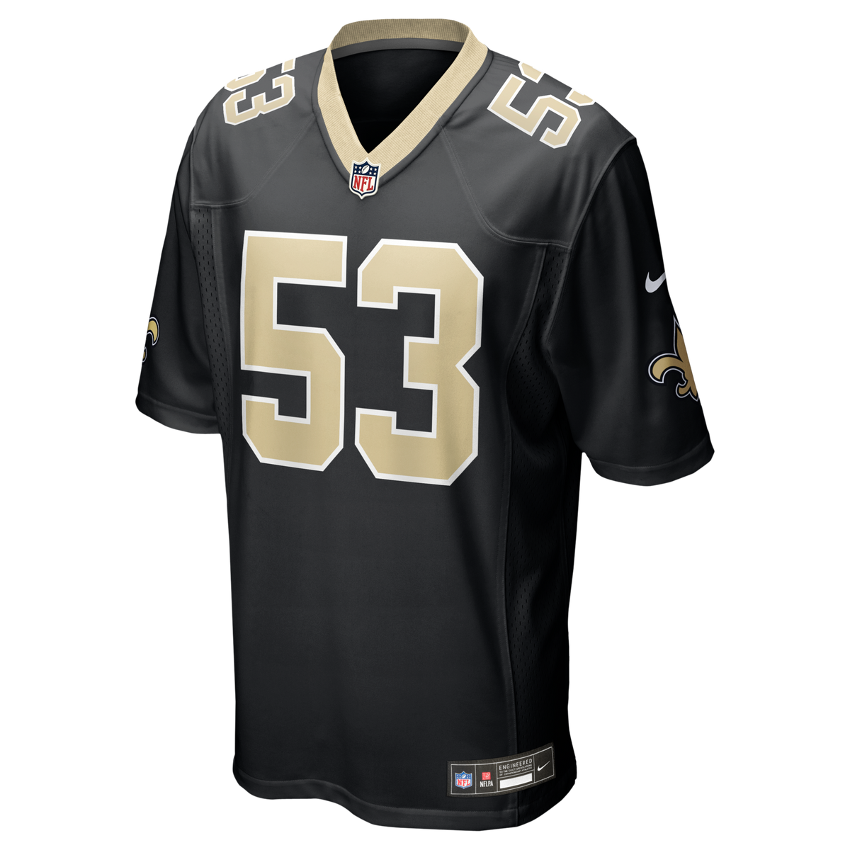 New Orleans Saints Jaylan Ford Black Game Jersey