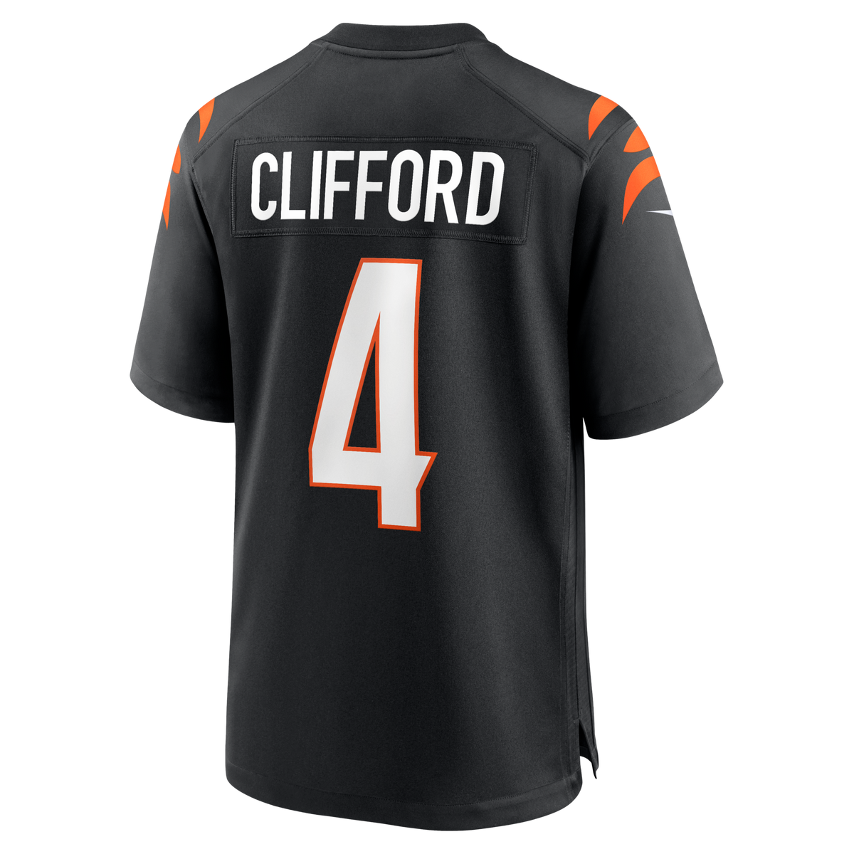 Cincinnati Bengals Sean Clifford Black Team Game Jersey