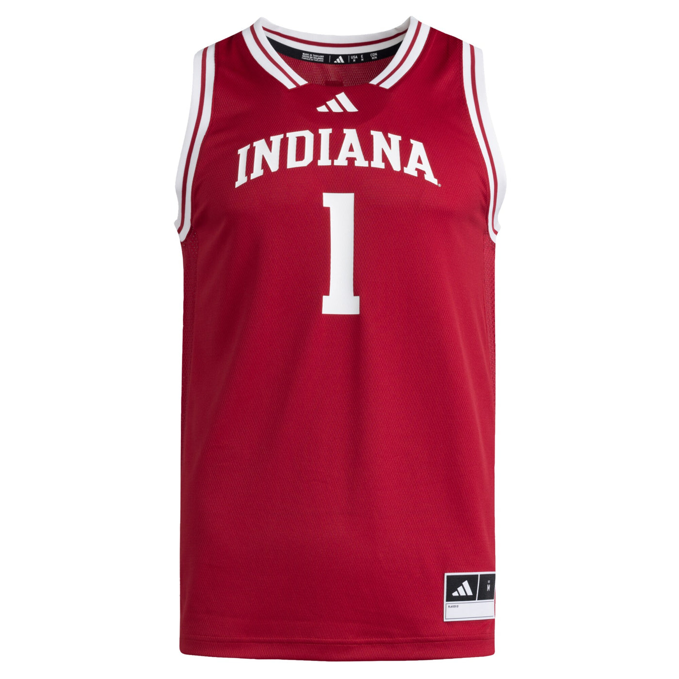 adidas #1 Crimson Indiana Hoosiers Replica Swingman Jersey