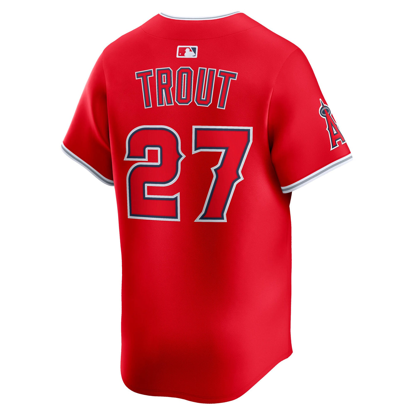 Los Angeles Angels Mike Trout Nike Red Alternate Limited Player Jersey