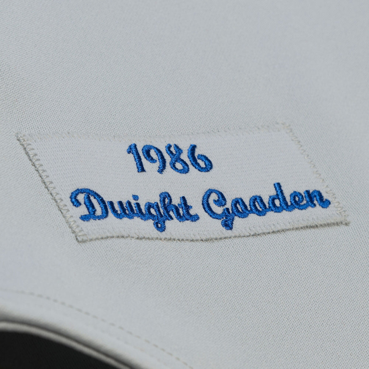 New York Mets Dwight Gooden Mitchell & Ness White 1986 Authentic Jersey