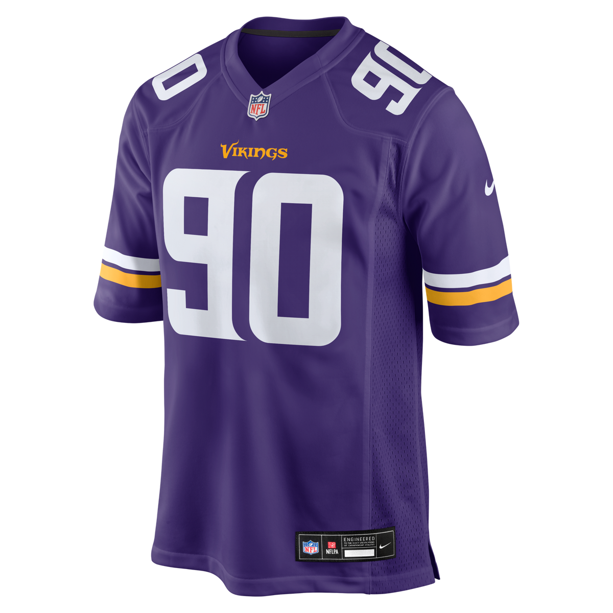 Minnesota Vikings Tyrion Ingram-Dawkins Purple Team Game Jersey
