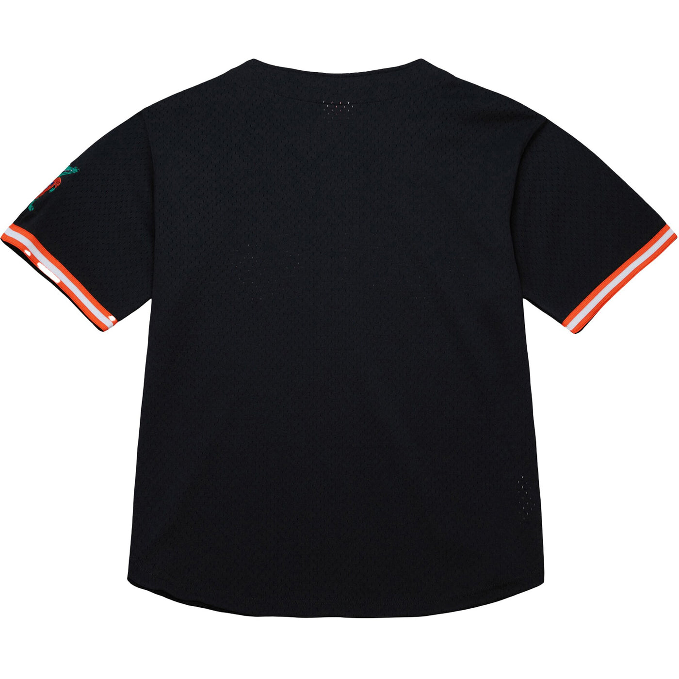 Mitchell & Ness Black Florida Gators On The Clock Full-Button Fashion Jersey
