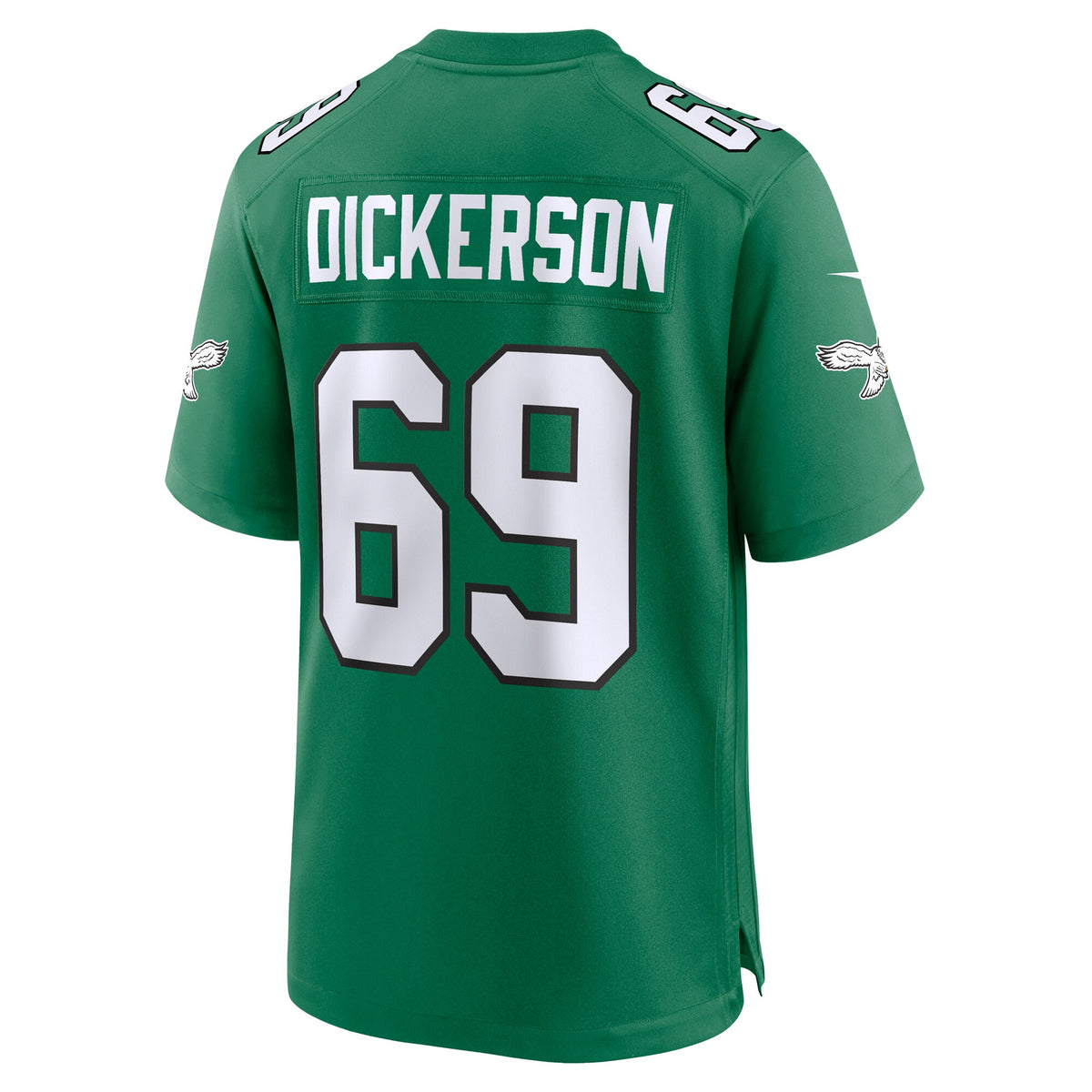 Philadelphia Eagles Landon Dickerson Kelly Green Alternate Game Jersey