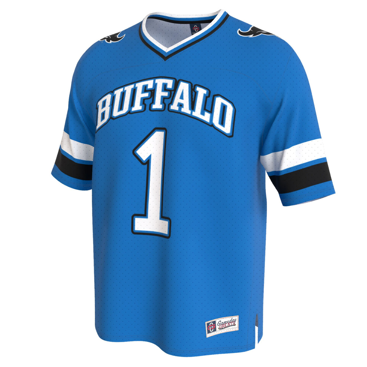 Buffalo Bulls GameDay Greats Lightweight Collegiate Football Fashion Jersey - Royal