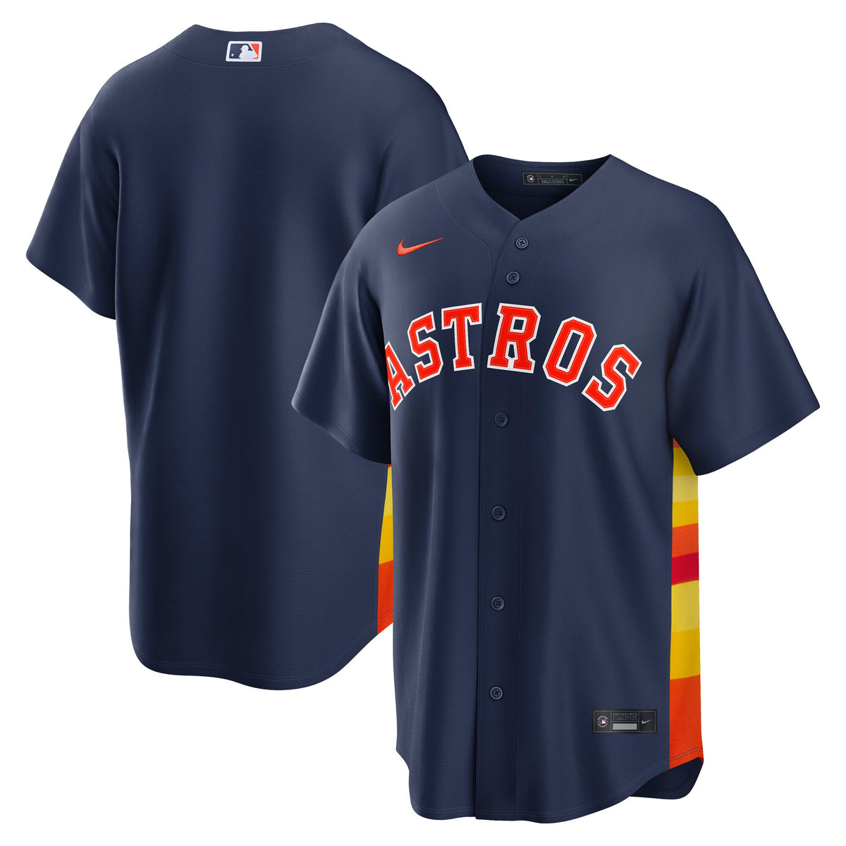 Houston Astros Navy Alternate Replica Jersey