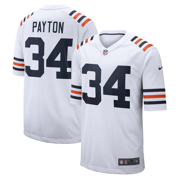 Chicago Bears Walter Payton Nike White Retired Player Alternate Game Jersey