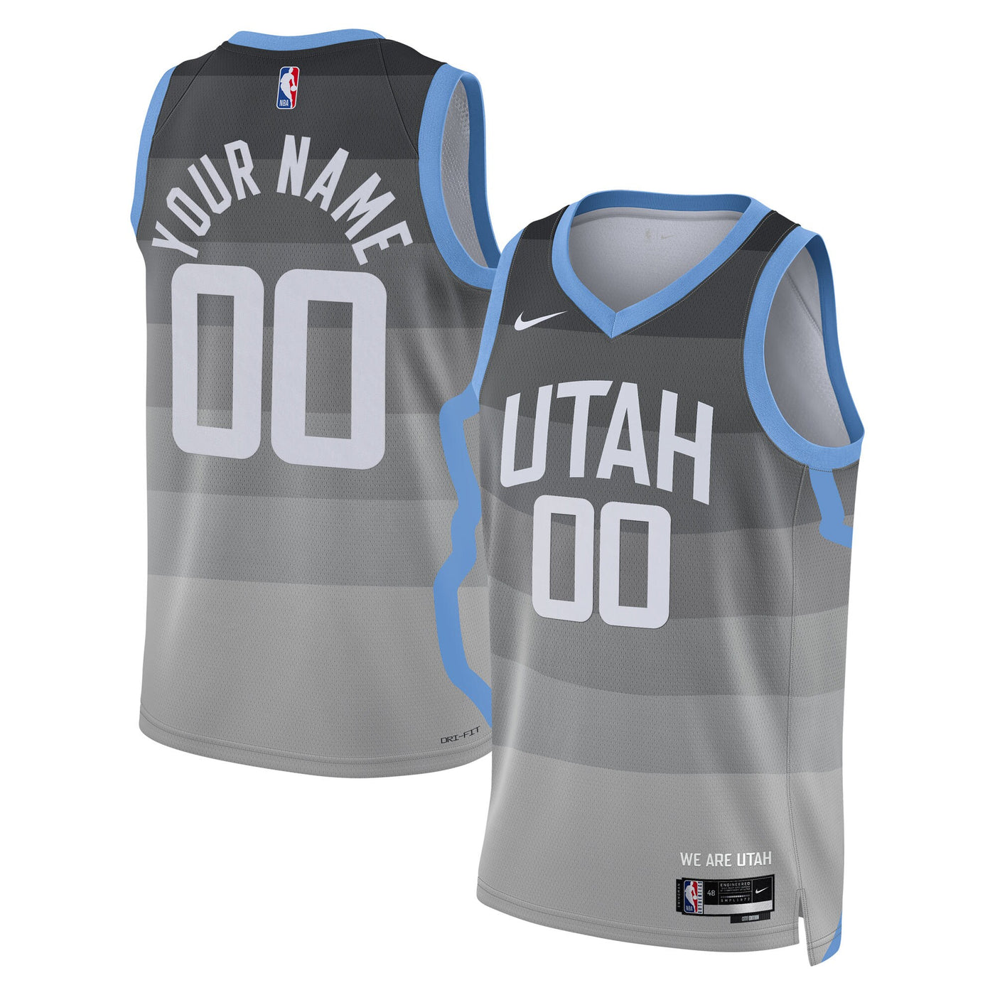 Nike Utah Jazz 2025/26 City Edition Swingman Jersey - Custom