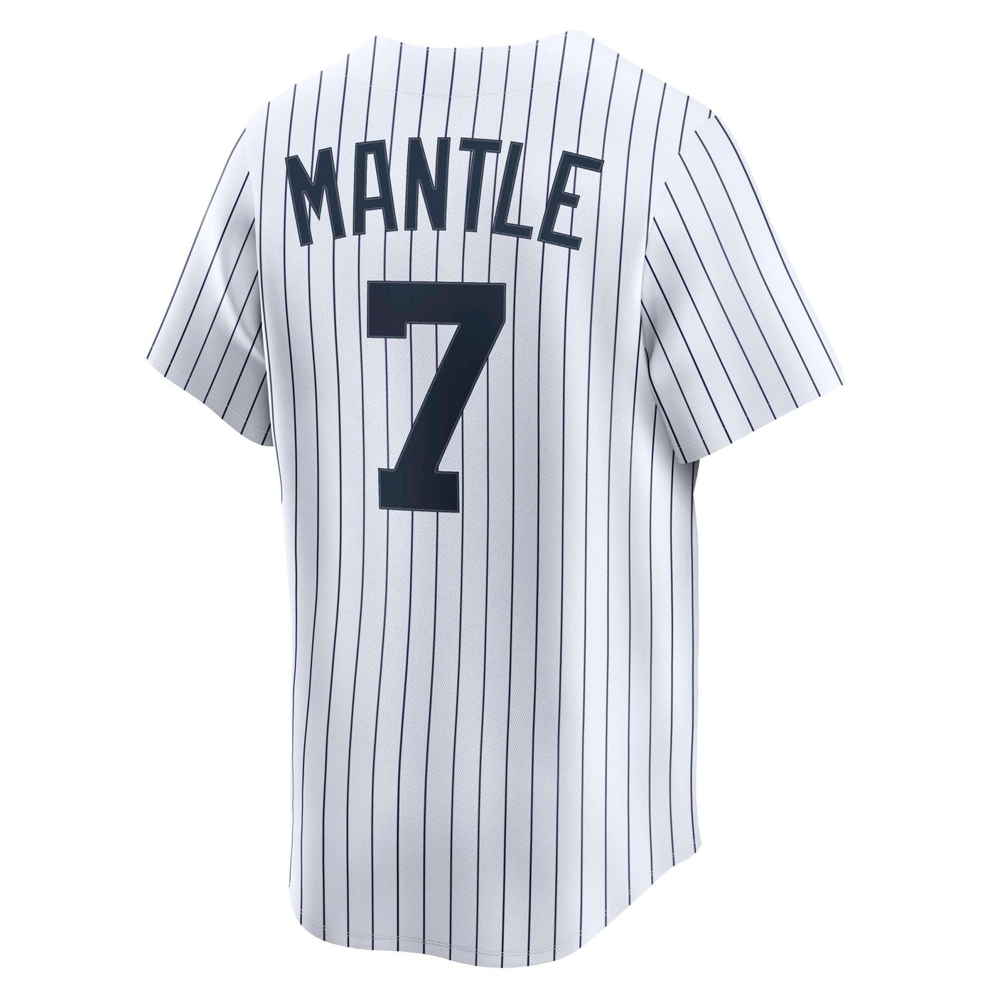 New York Yankees Mickey Mantle Nike White Throwback Cooperstown Collection Limited Jersey