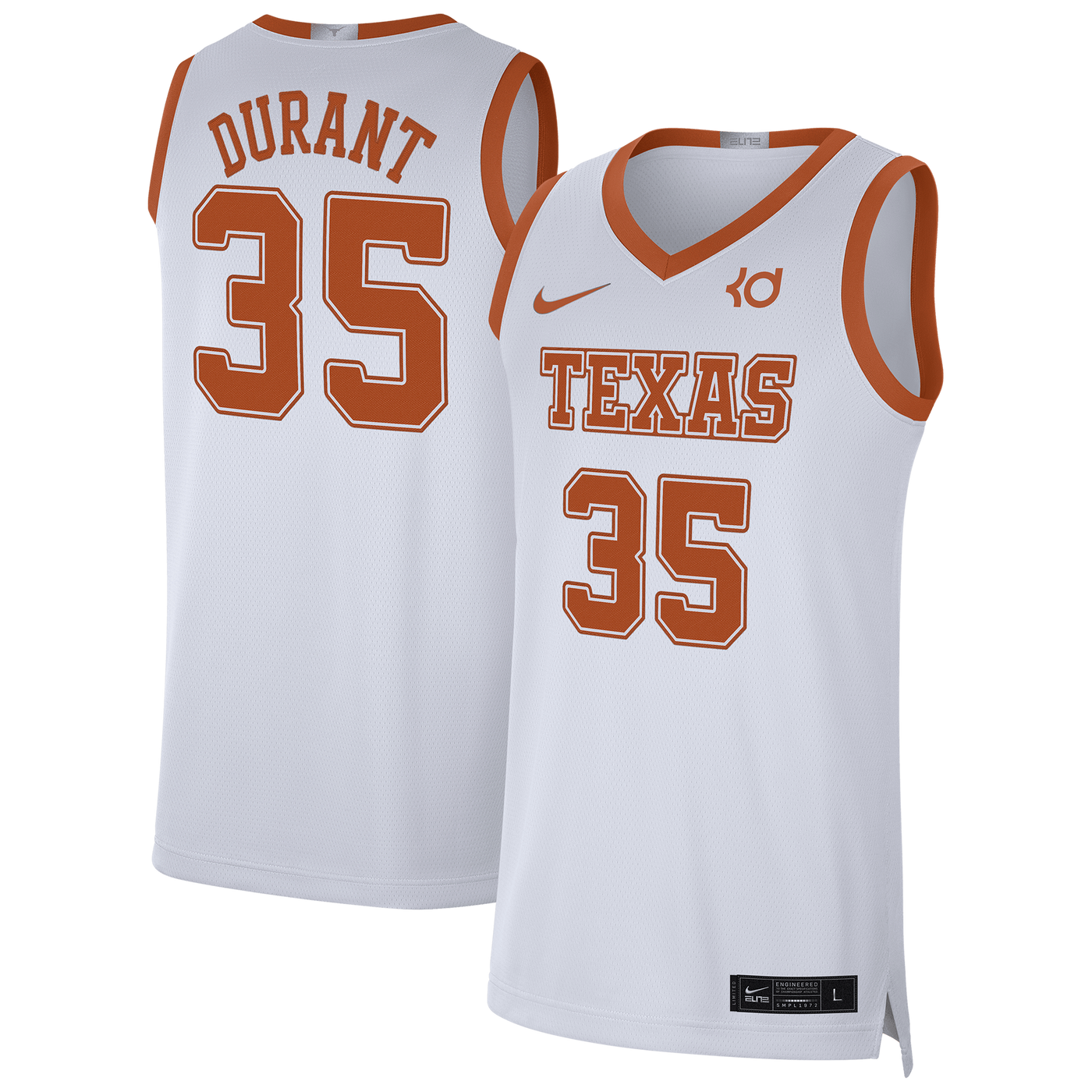 NCAA Texas Longhorns College Basketball Jersey - Kevin Durant –
