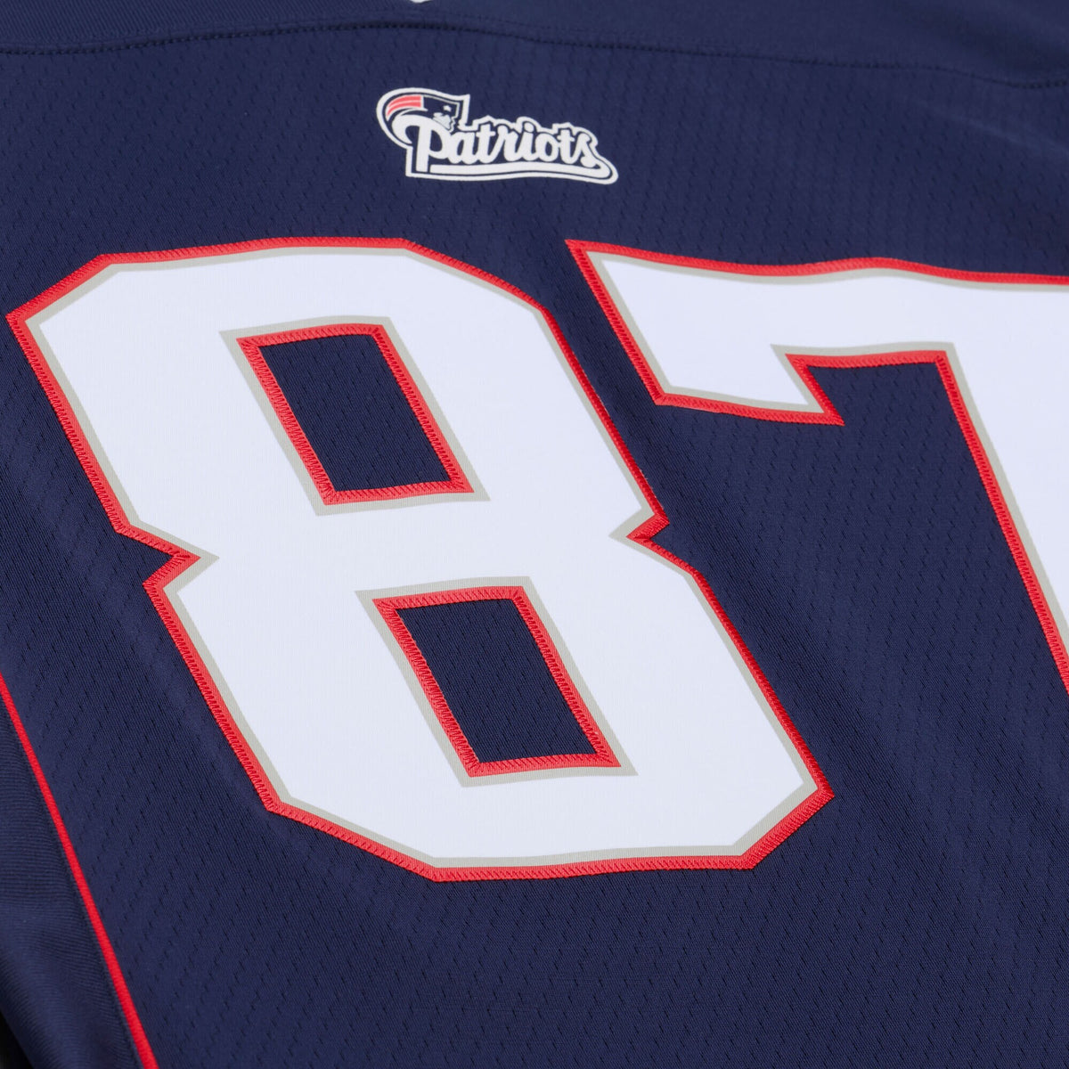 New England Patriots Rob Gronkowski Mitchell & Ness Navy Retired Legacy Replica Player Jersey