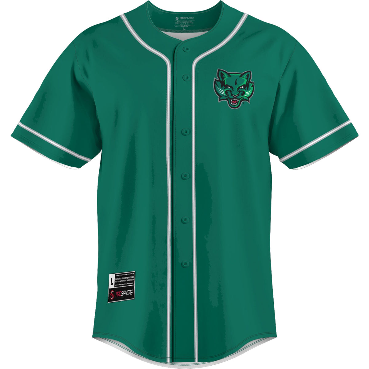 Binghamton Bearcats GameDay Greats Lightweight Baseball Jersey - Green
