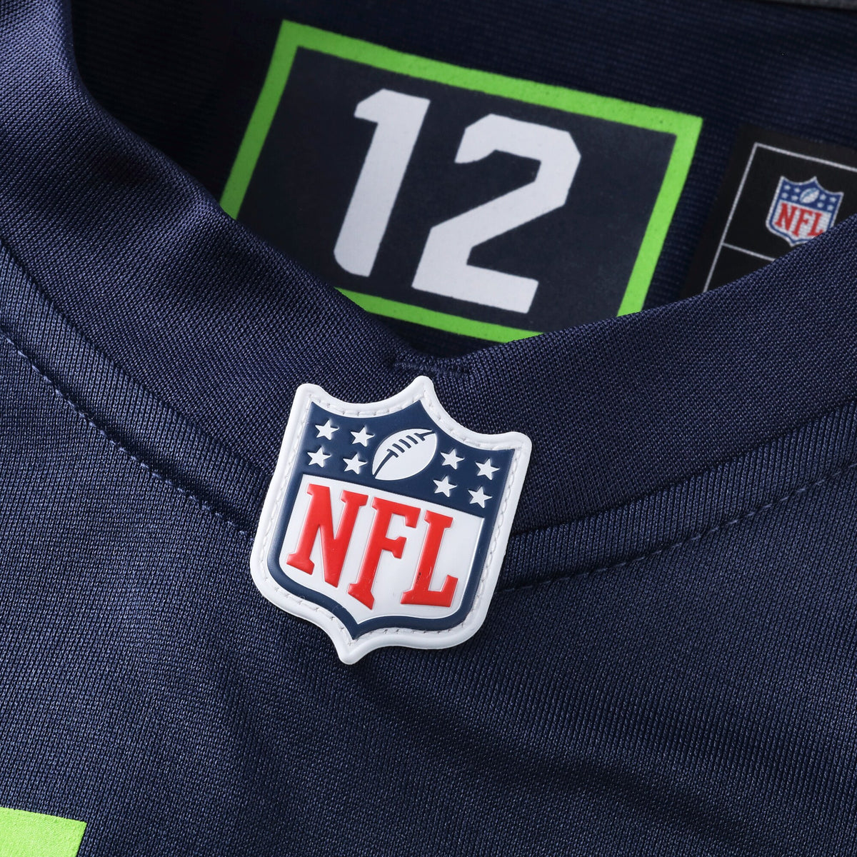 Seattle Seahawks Jaxon Smith-Njigba College Navy Game Jersey