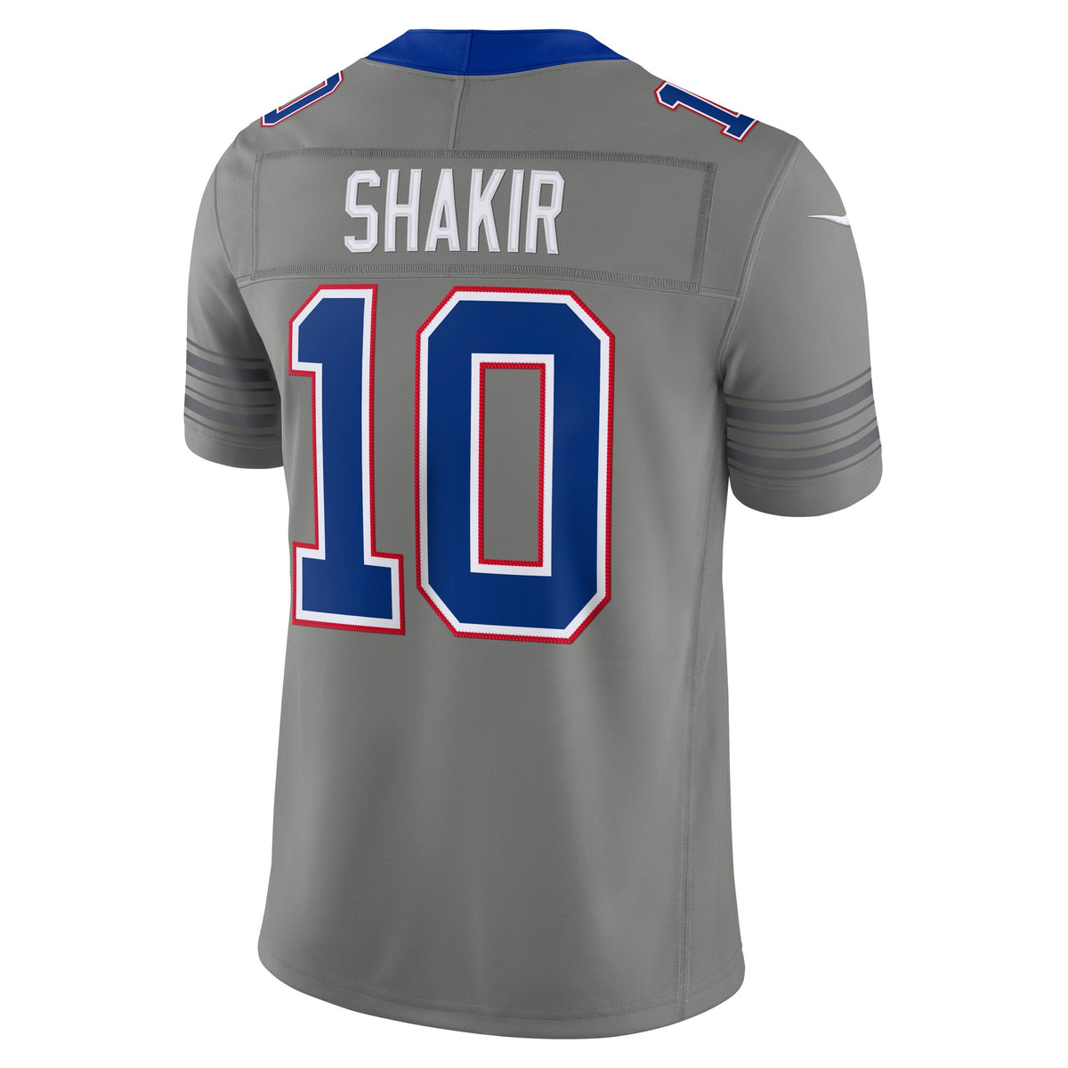 Buffalo Bills Khalil Shakir Gray Nickel City Vapor F.U.S.E. Stitched Limited Jersey