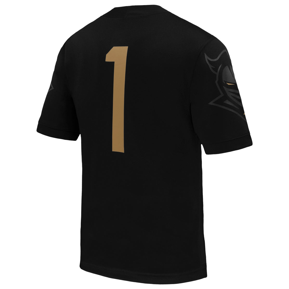 #1 UCF Knights Alternate Game Football Jersey - Black