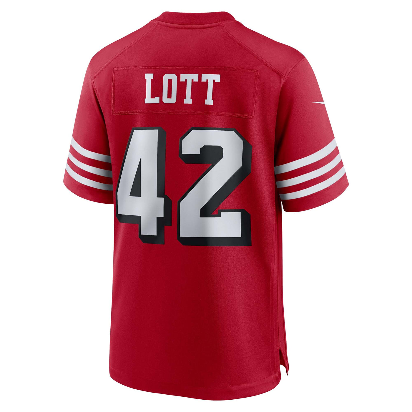 San Francisco 49ers Ronnie Lott Nike Scarlet Retired Player Alternate Game Jersey