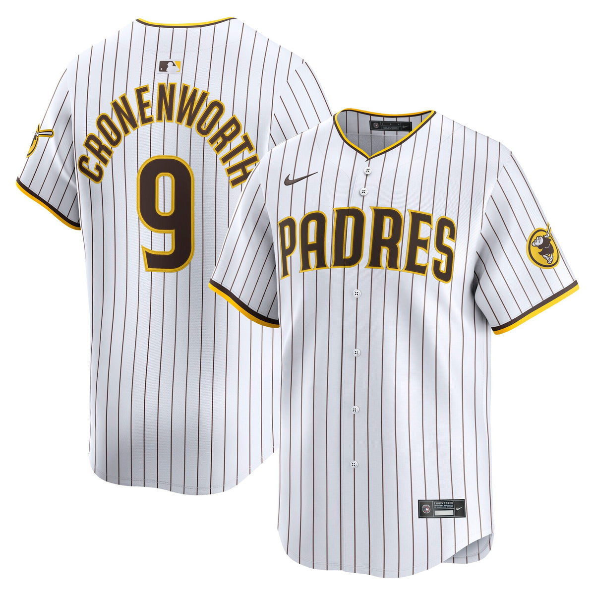 San Diego Padres Jake Cronenworth White Home Limited Player Jersey