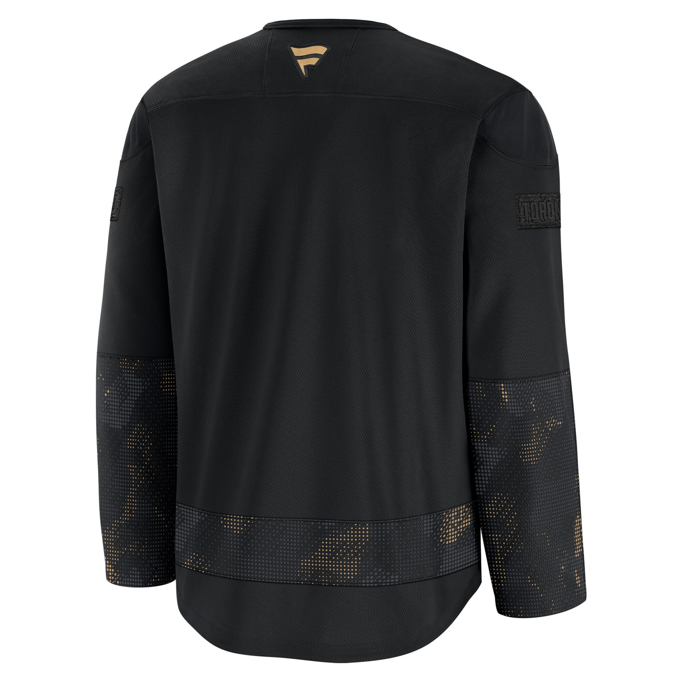 Toronto Maple Leafs Fanatics Black 2024 Military Appreciation Practice Jersey