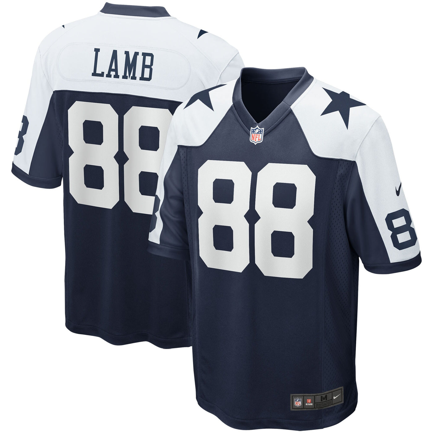Dallas Cowboys CeeDee Lamb Nike Navy Alternate Game Team Jersey