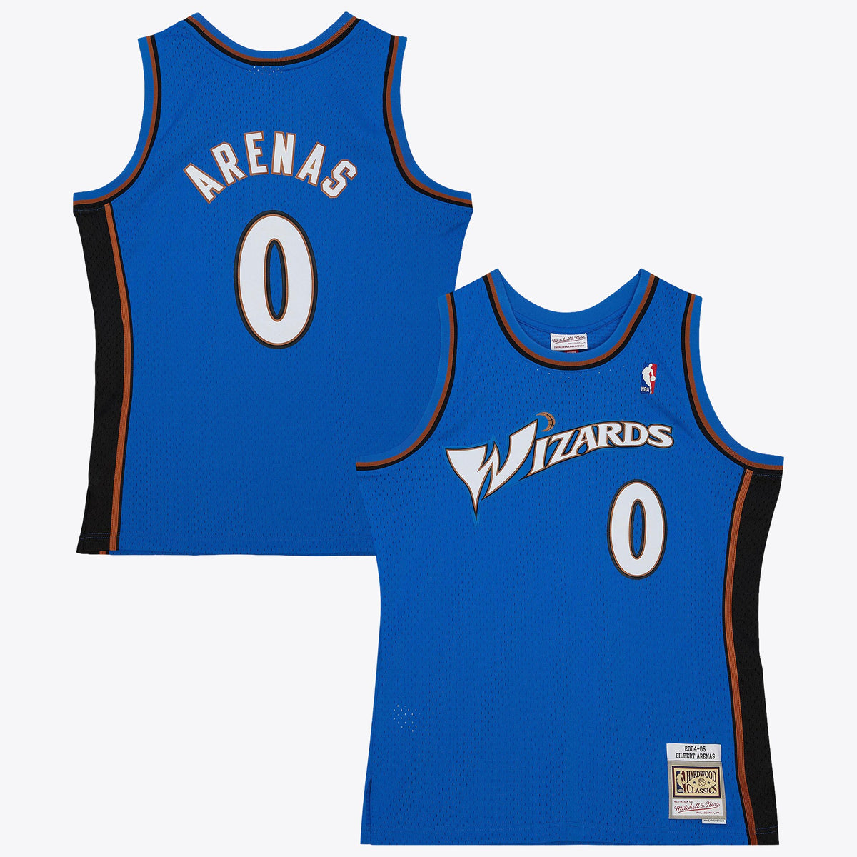 Washington Wizards Mitchell & Ness Gilbert Arenas 2004 Dark Jersey - Blue