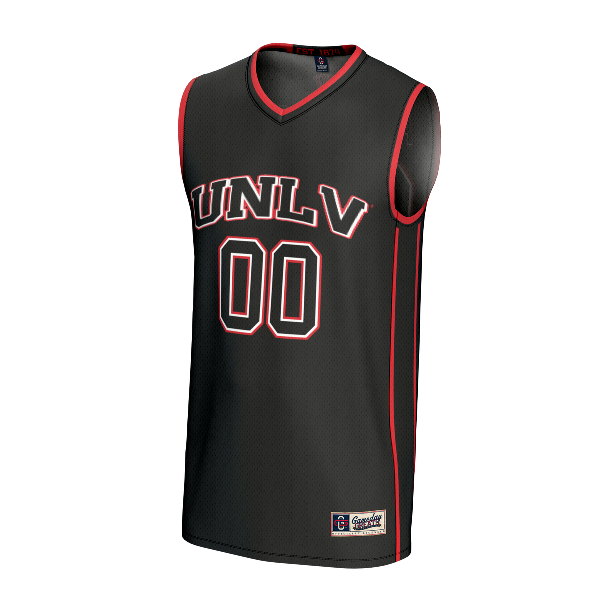 UNLV Rebels GameDay Greats Basketball NIL Pick-A-Player Lightweight Basketball Fashion Jersey - Black