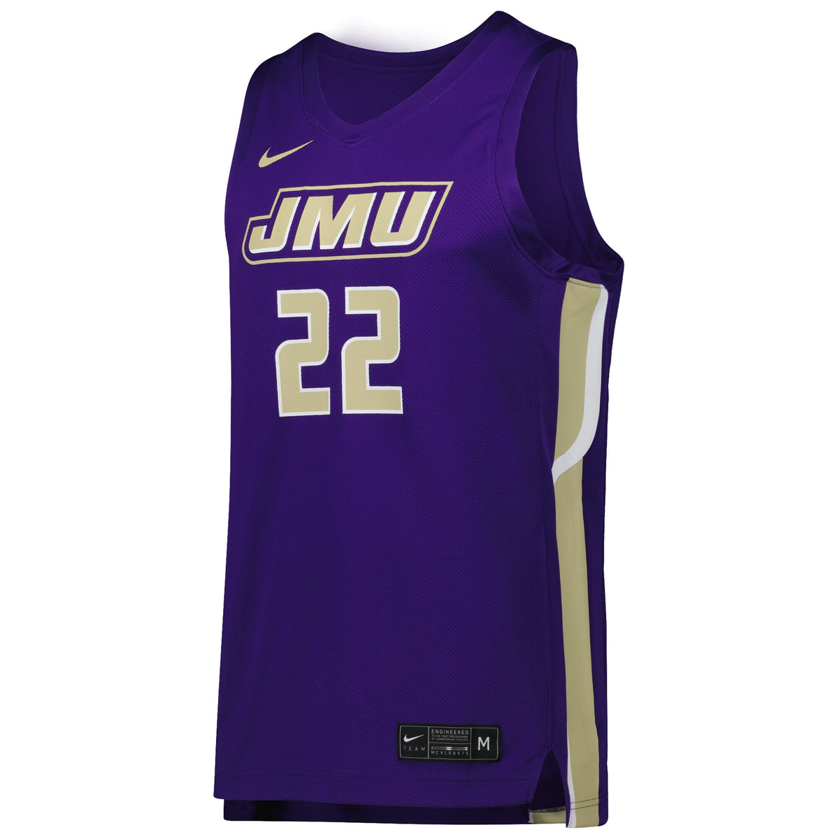 James Madison Dukes Replica Basketball Jersey - Purple