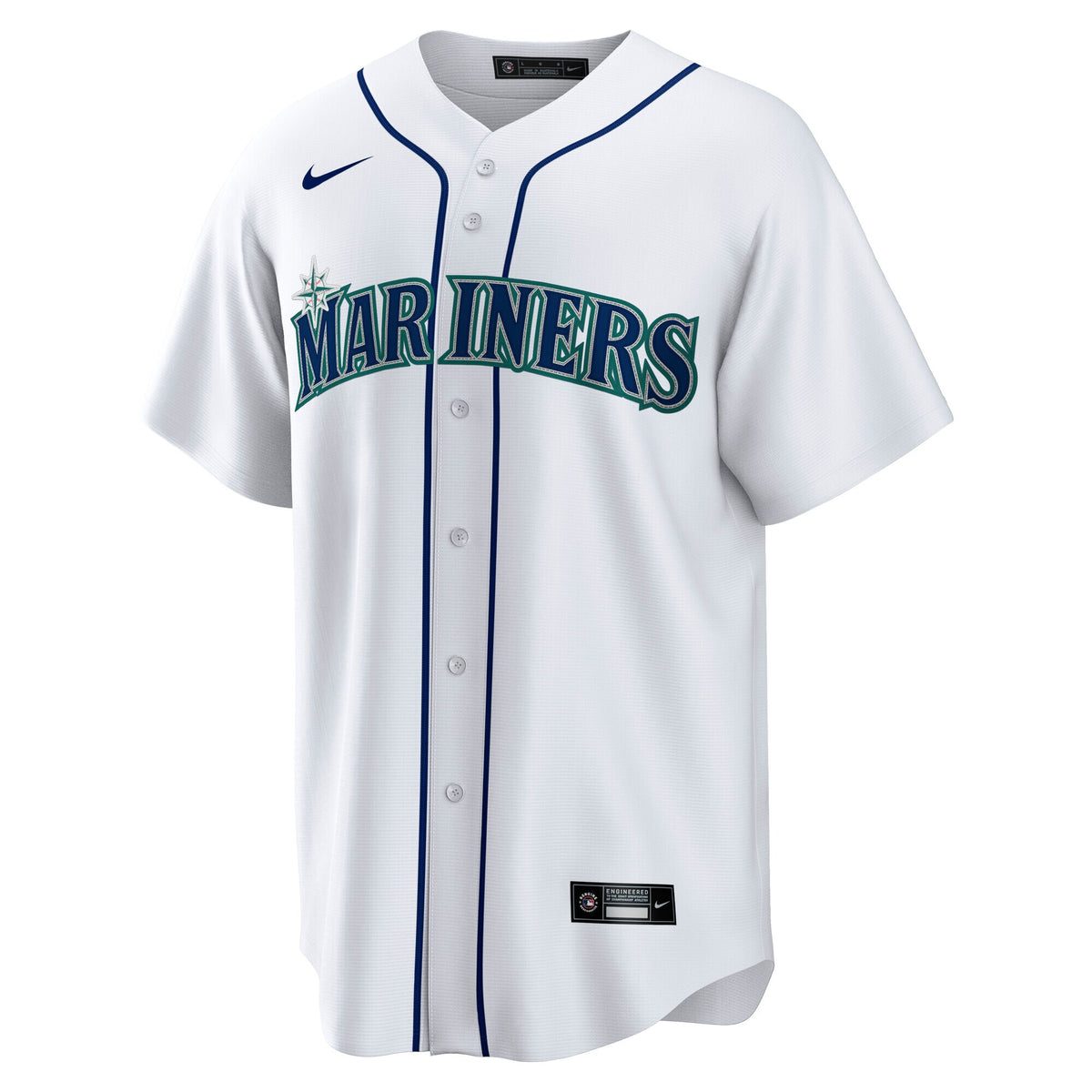Seattle Mariners Cal Raleigh White Home Replica Player Jersey