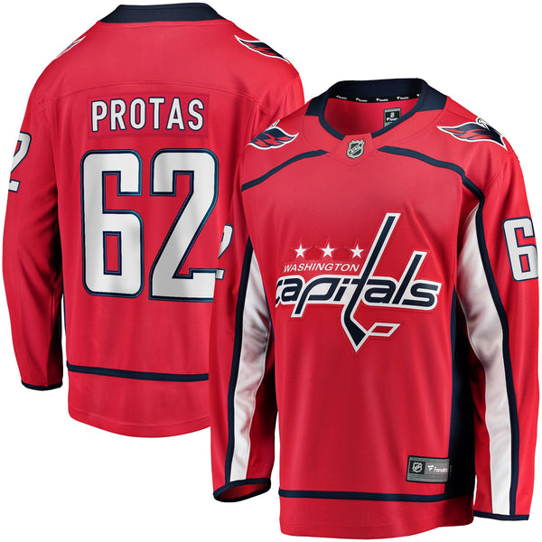 Washington Capitals Ilya Protas Fanatics Red Home Breakaway Jersey
