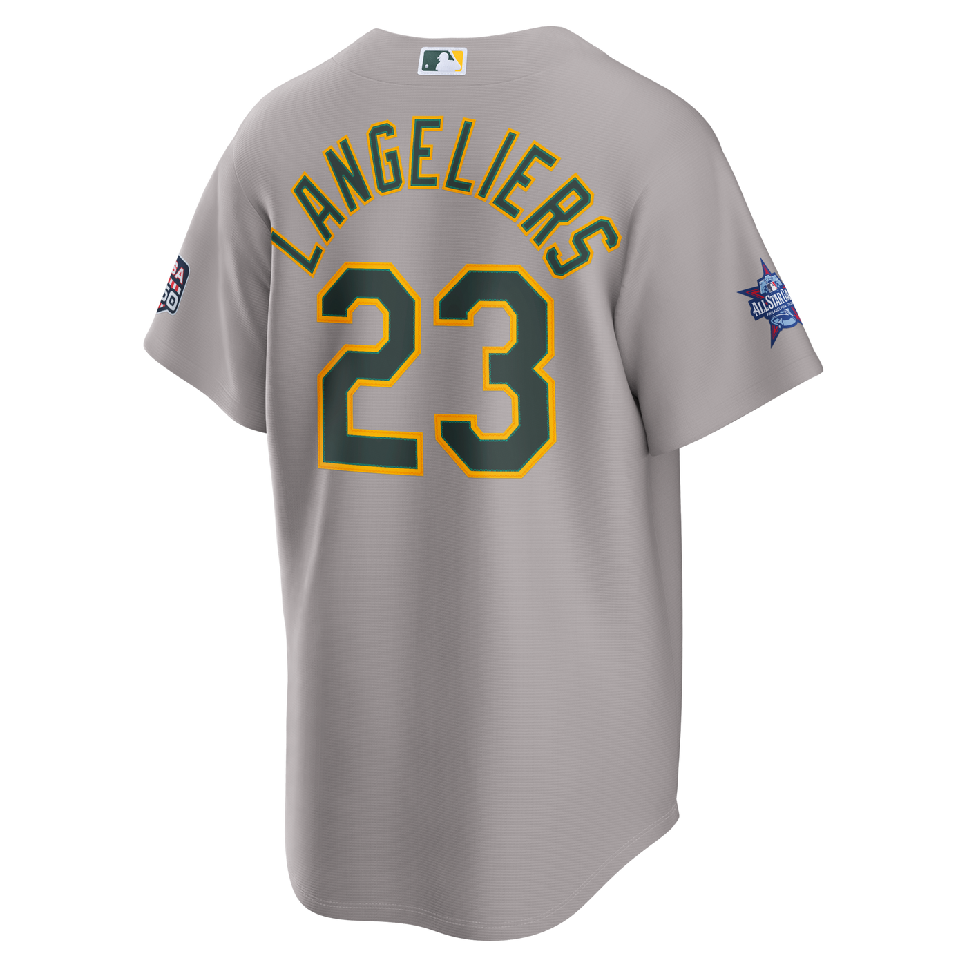 2026 All-Star Game Athletics Shea Langeliers Nike Gray Replica Jersey