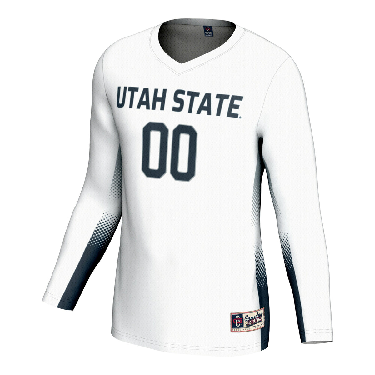 Utah State Aggies GameDay Greats NIL Lightweight Volleyball Jersey - White