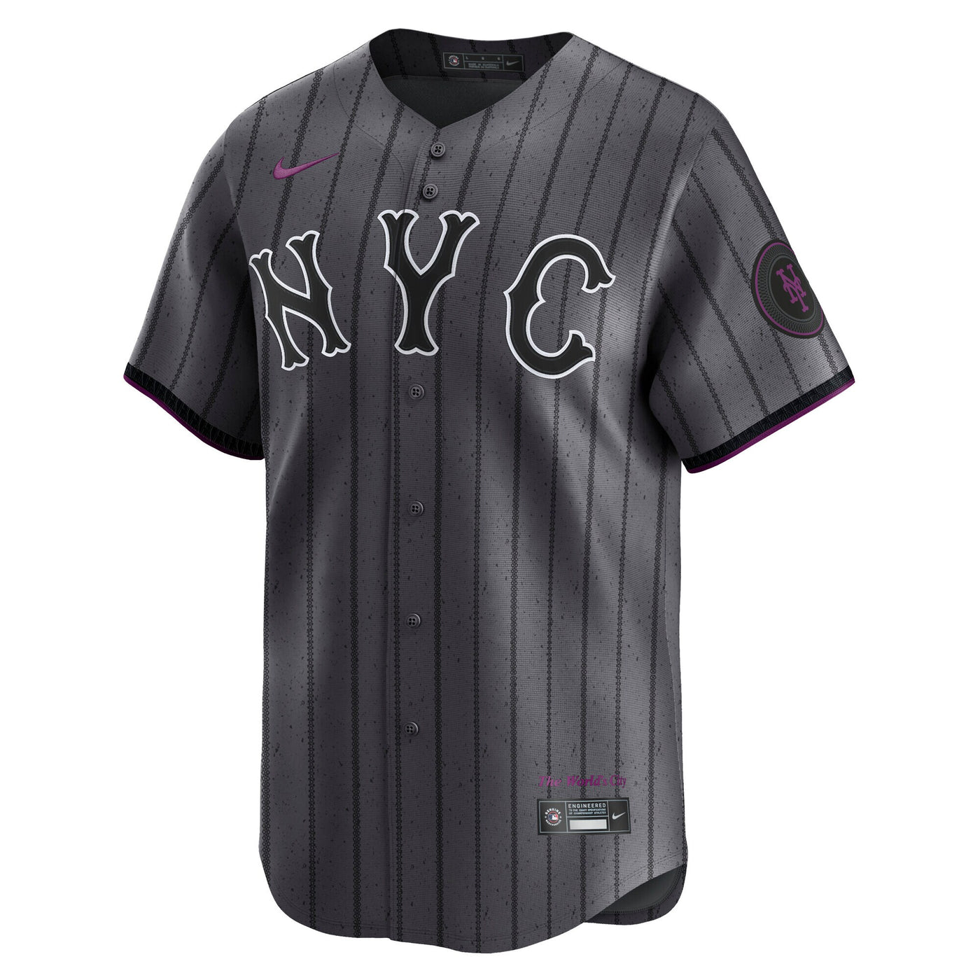 New York Mets Francisco Lindor Nike Gray City Connect Limited Player Jersey