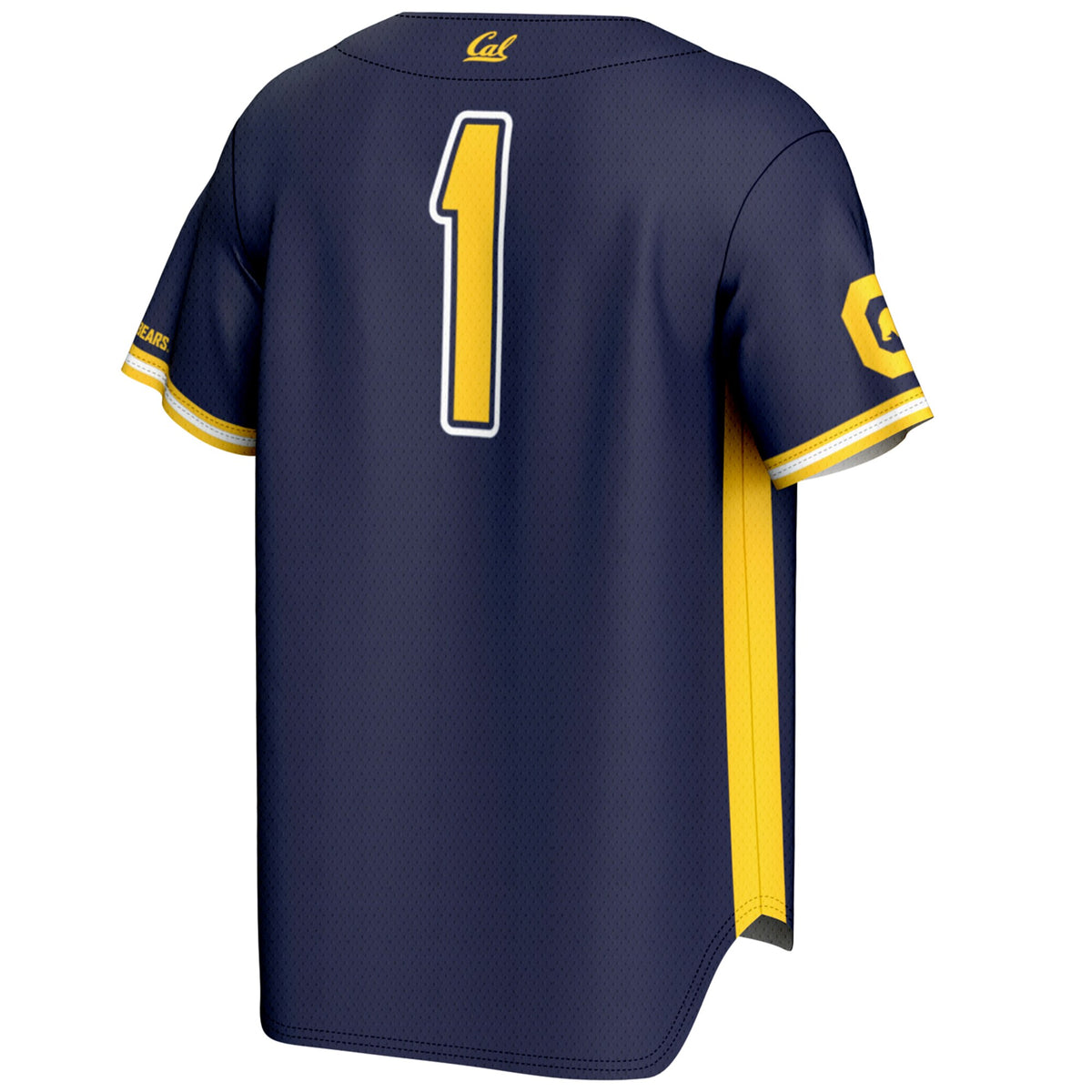 #1 Cal Bears GameDay Greats Lightweight Baseball Jersey - Navy
