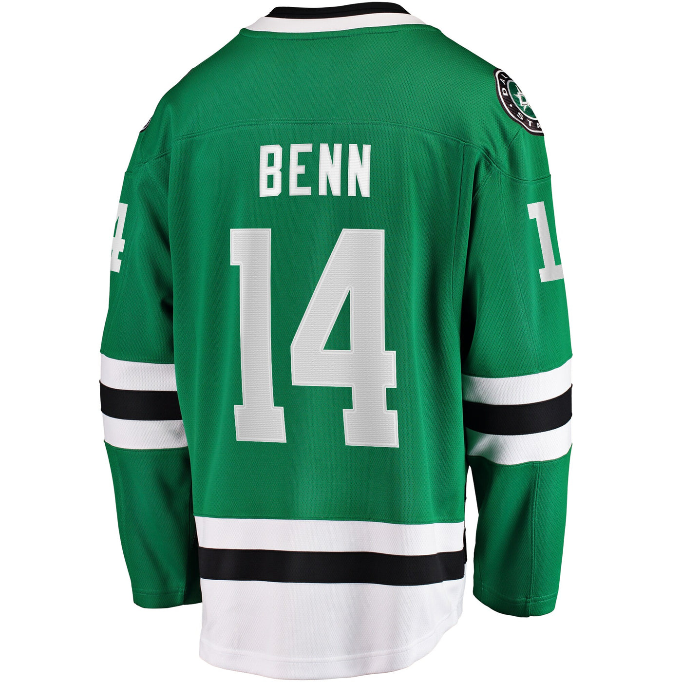 Dallas Stars Jamie Benn Fanatics Kelly Green Captain Patch Home Breakaway Jersey