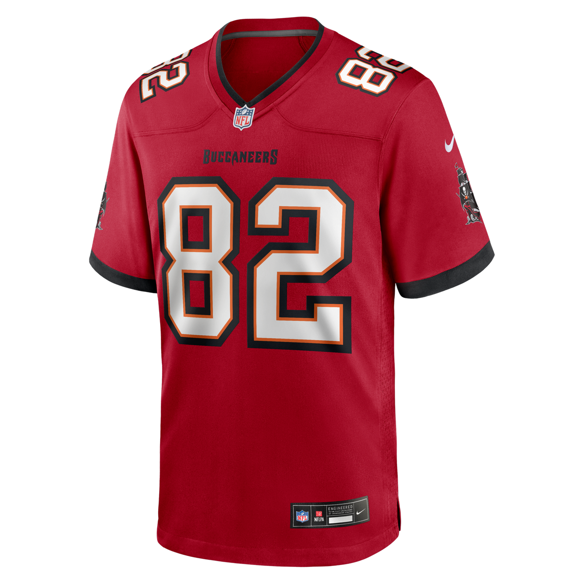 Tampa Bay Buccaneers Devin Culp Red Game Jersey